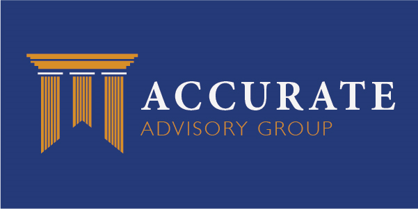 Logo with the text Accurate Advisory Group