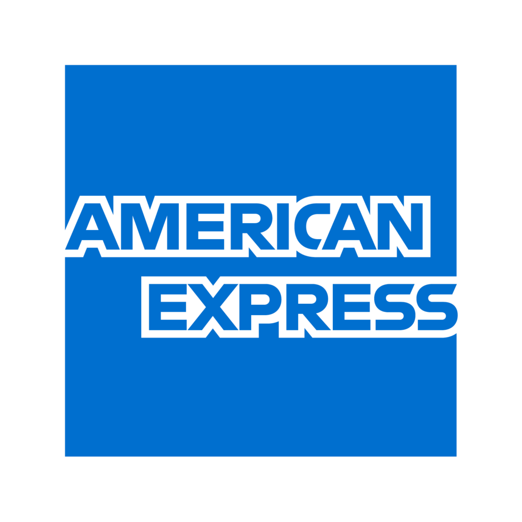 Logo with the text American Express