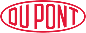 Logo with the text DuPont.