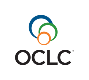 Logo with three circles together at the top and the text OCLC.