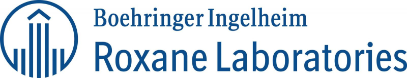 Logo with the text Boehringer Ingelheim Roxane Laboratories.